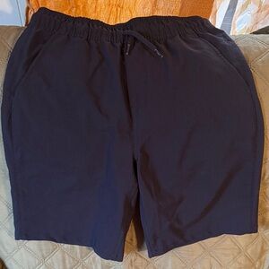 Place Dark Blue Elastic Shorts